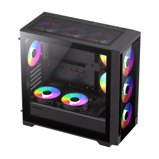 Case Gamer Gamemax Mid Tower Defender TG 4 Ventiladores - Image 2