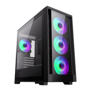 Case Gamer Gamemax Mid Tower Defender TG 4 Ventiladores
