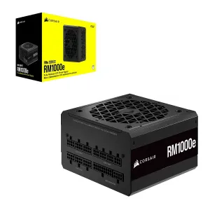Fuente de Poder Corsair RM1000E 1000W Fully Modular Low-Noise ATX 80 Plus Gold