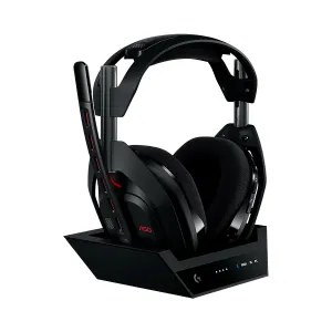 Headset Logitech Astro A50 Lightspeed Wireless Gaming with Base Station Black