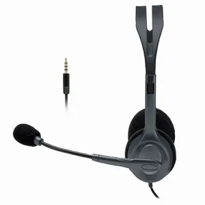 Second image of Headset Logitech H111 Negro Estéreo Multidispositivo Alámbrico 3.5mm