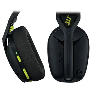 Second image of Headset Logitech Gaming G435 Wireless Stereo for PC PS4-5 Negro Amarillo