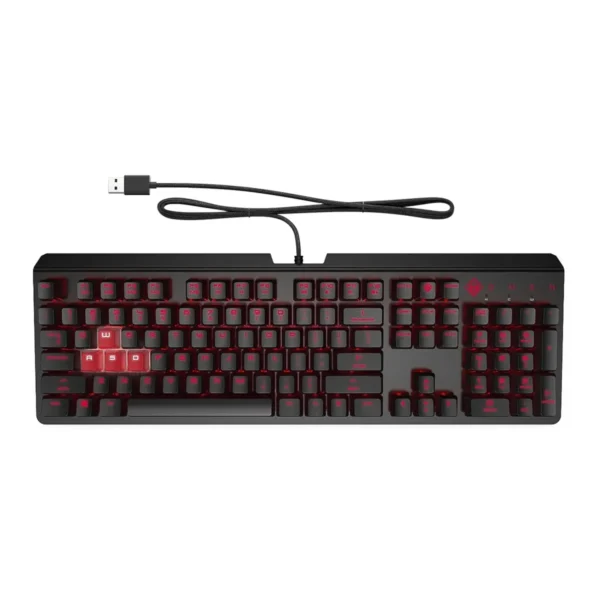 Teclado Omen by HP Encoder Red USB Black