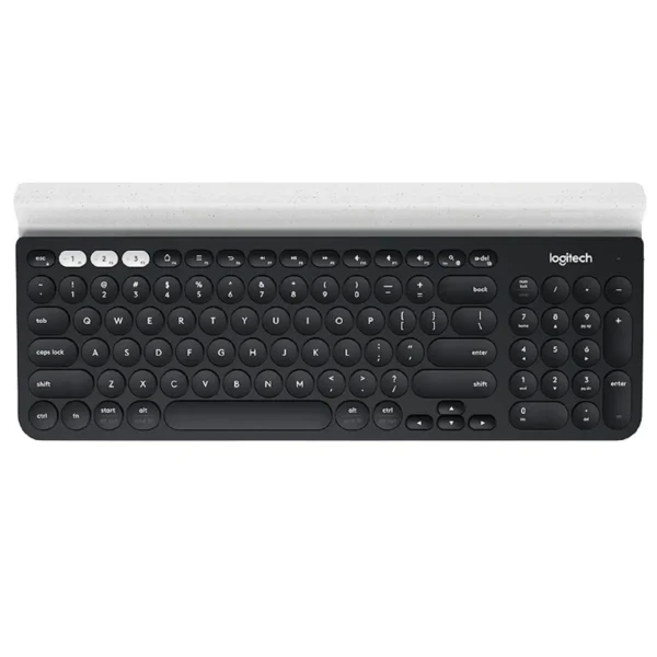 Teclado Logitech K780 Negro Multidispositivos Bluetooth Wireless USB Unifying Multiplataformas