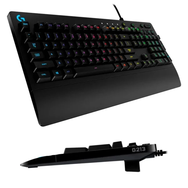 Second image of Teclado Logitech Gaming G213 Negro RGB LIGHTSYNC USB Resistente a Salpicaduras