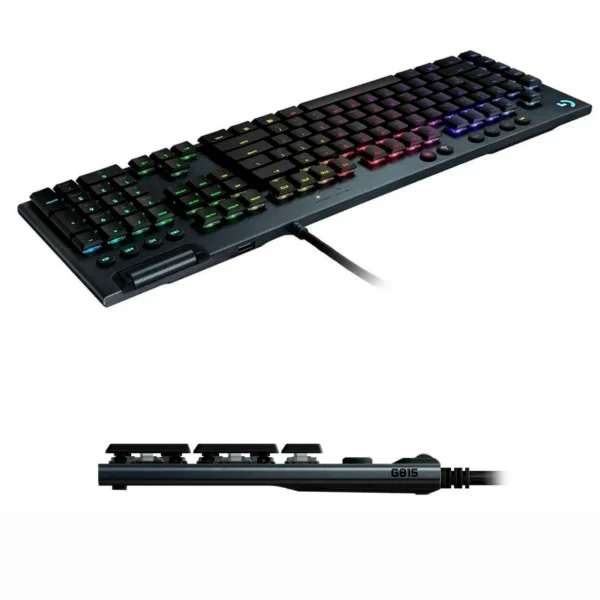 Second image of Teclado Logitech G815 Gaming Mecánico RGB Lightsync GL Táctil