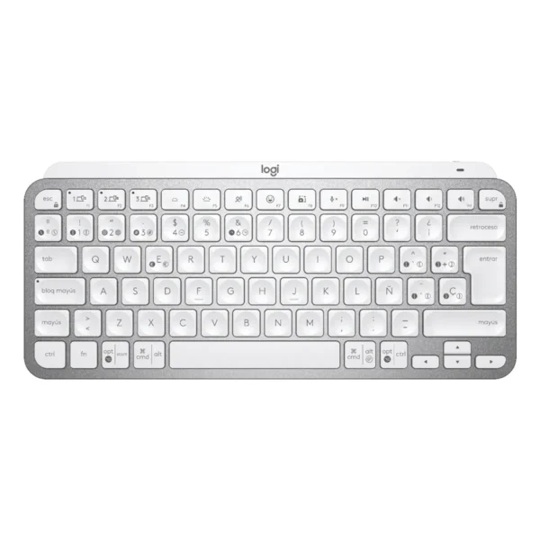 Teclado Logitech MX Keys Mini Inalámbrico Wireless Bluetooth - Gris