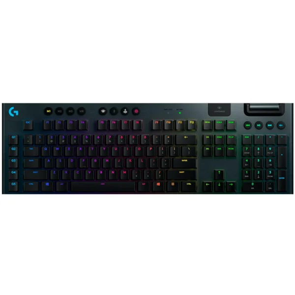 Teclado Logitech Gaming G915 X Lightspeed Low Profile Wireless RGB Mecánico Grafito