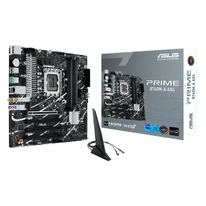 Mainboard Asus Prime B760M-A AX6 LGA-1700 Intel 14va 4 DDR 5 Wifi DP HDMI 3 M.2 12 USB PCIe 4.0 mATX