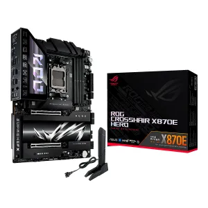 Mainboard Asus ROG CROSSHAIR X870E HERO AMD AM5 4DDR5 WI-FI 7 HDMI 5M.2 USB4-C PCIe5.0-4.0 ATX