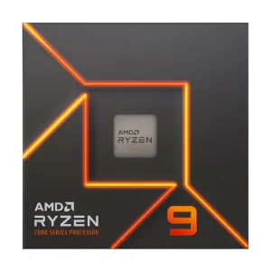 Procesador AMD AM5 Ryzen 9 7900 3.7GHz 12 Core 24 Hilos 12MB Cache DDR5-128GB Wraith Prism