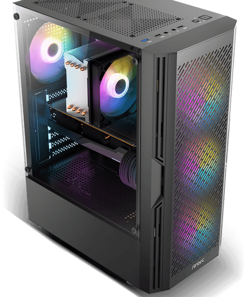 Case Gamer Antec AX20 Elite 4 Ventiladores RGB