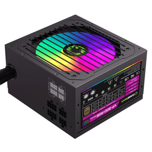 Second image of Fuente Gamemax VP800W RGB