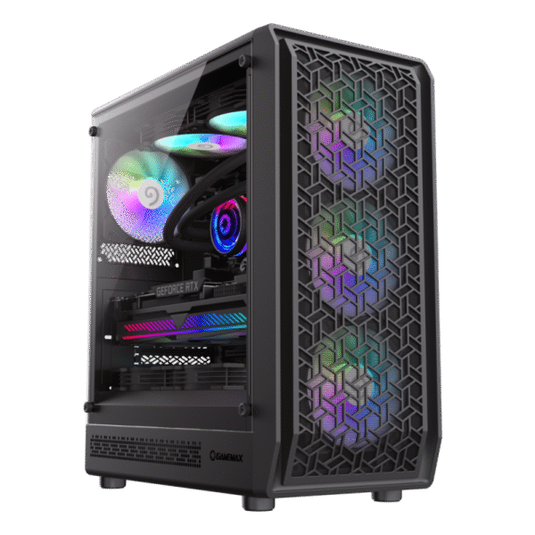 Second image of Case Gamer Gamemax Forge MB 4 Ventiladores ARGB