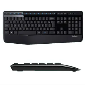 Second image of Teclado-Mouse Combo Logitech MK345 Negro Wireless USB Resistente a Salpicaduras