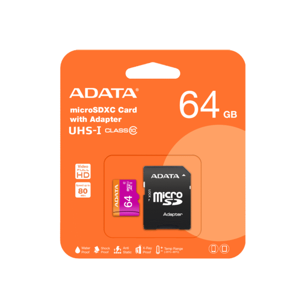 Tarjeta SD Adata 64GB Class 10 UHS-I