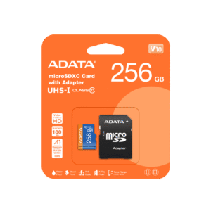 Tarjeta SD Adata 256GB Class 10 UHS-I Clase 10 V10 A1
