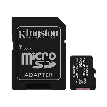 Tarjeta SD Kingston Canvas Select Plus 64GB